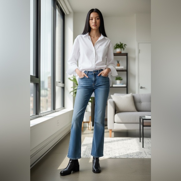 Lucky Brand Denim - Lucky Brand American Classic Dungarees by Gene Montesano